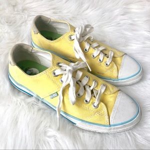Skechers bobs yellow sneakers size 8